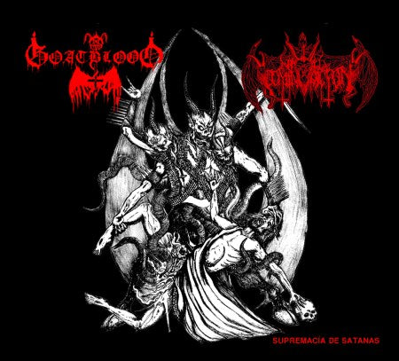 Goatblood / Nihil Domination - Supremacia De Satanas Digipak CD