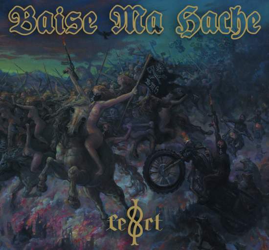 Baise Ma Hache - F.E.R.T. Sea Blue Marble Vinyl LP