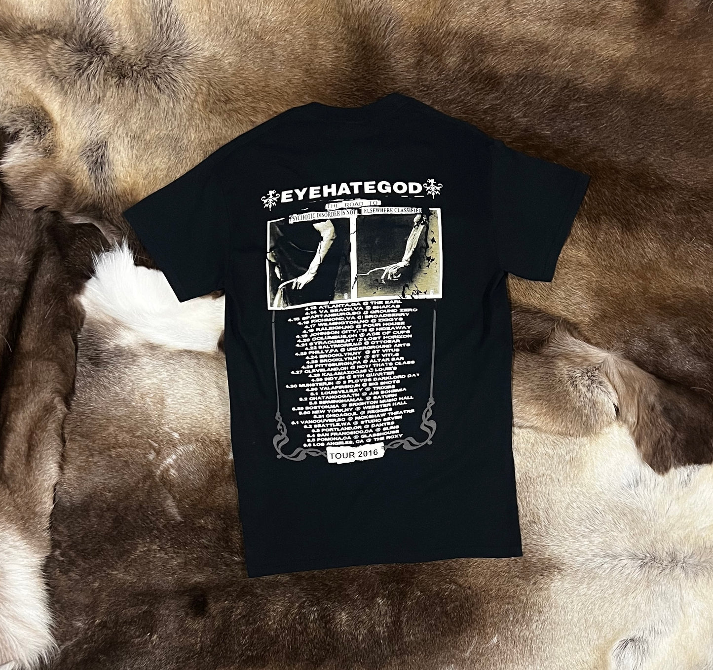 EyeHateGod - The Road To Psychotic Disorder Short Sleeved T-shirt