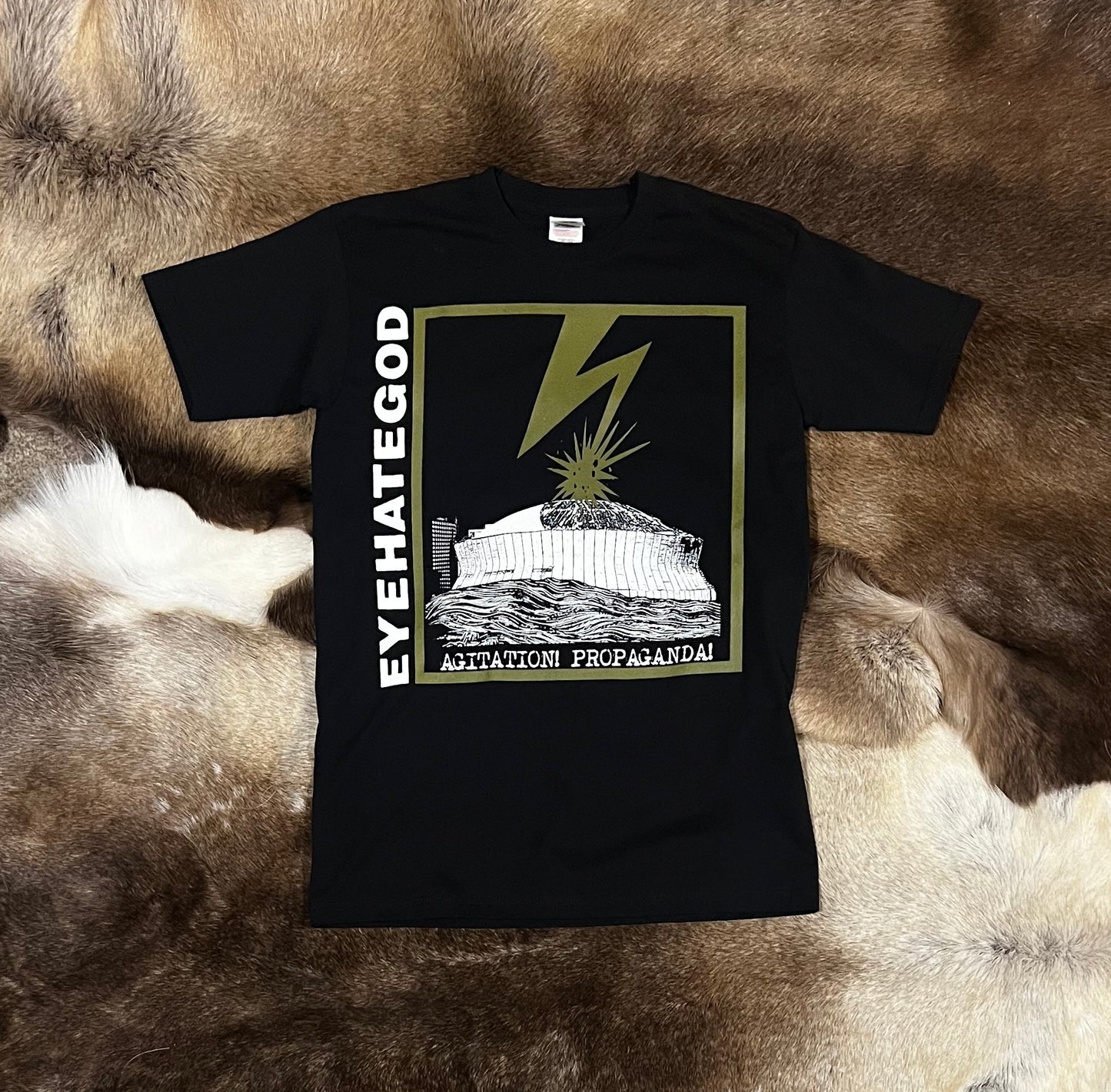 EyeHateGod - Agitation Propaganda Short Sleeved T-shirt