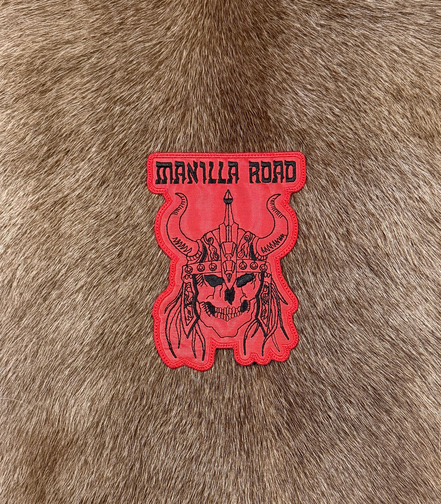 Manilla Road - Cut Out Viking Patch