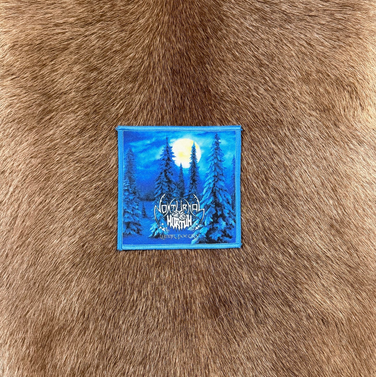 Nokturnal Mortum - Lunar Poetry Original Cover Patch