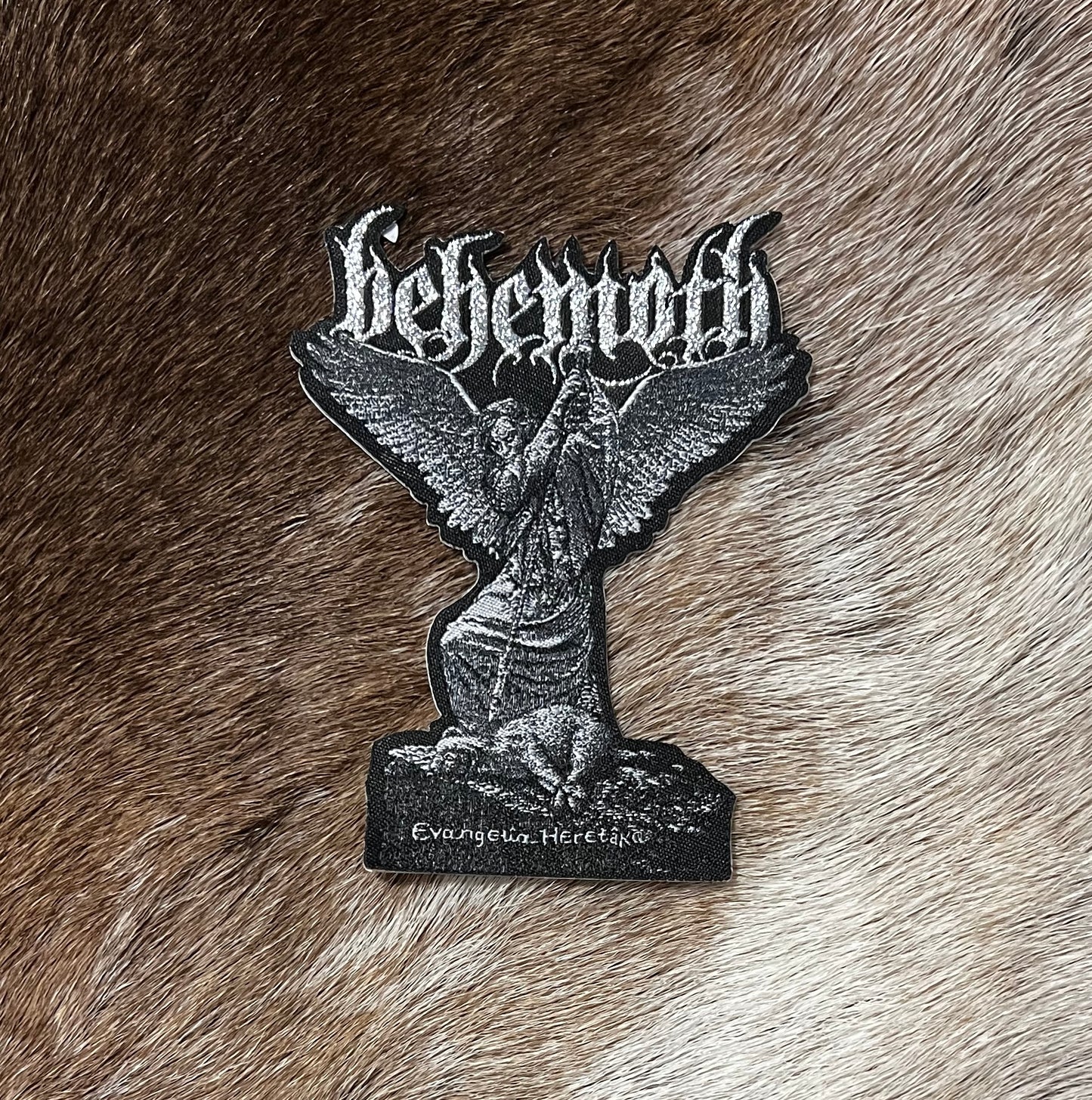 Behemoth - Evangelia Heretica Cut Out Patch