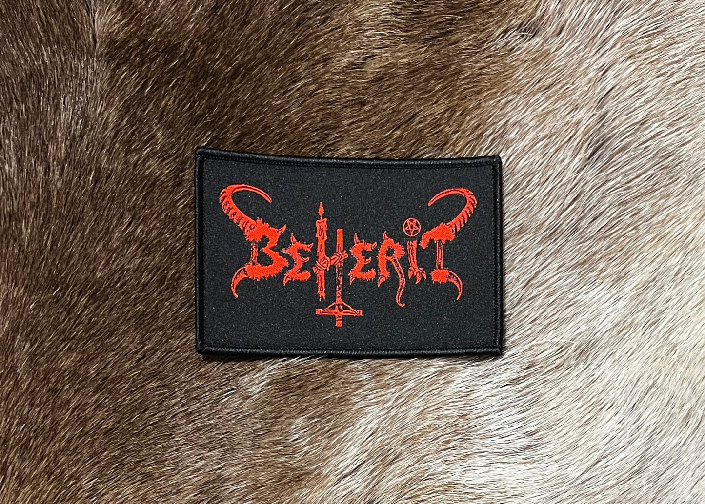 Beherit - Retro Logo Patch