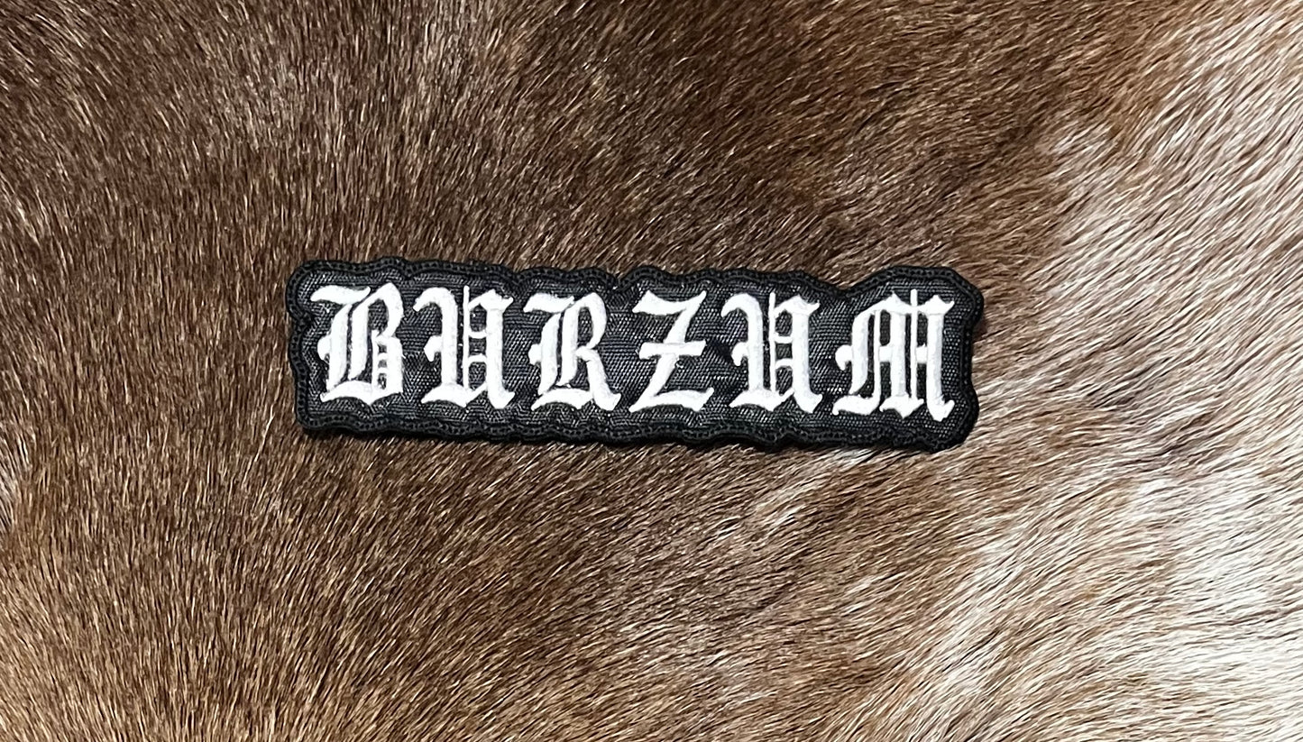 Burzum - Cut Out Logo Patch