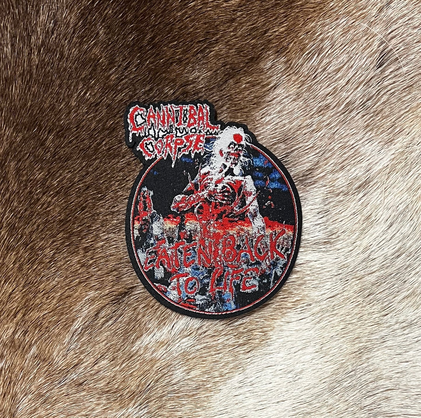 Cannibal Corpse - Eaten Back To Life Cut Out Patch