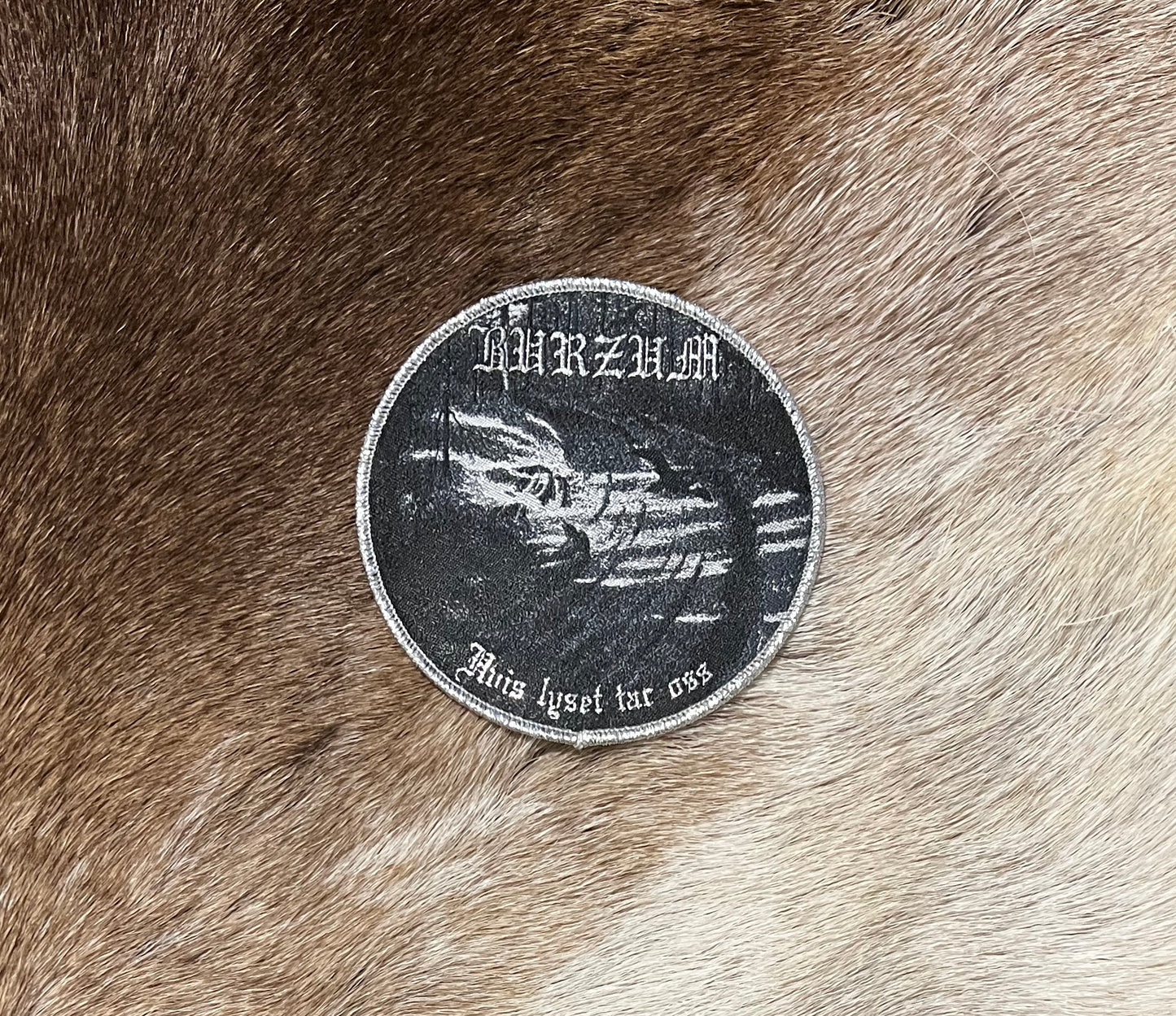 Burzum - Hvis Lysset Tar Oss Circular Patch