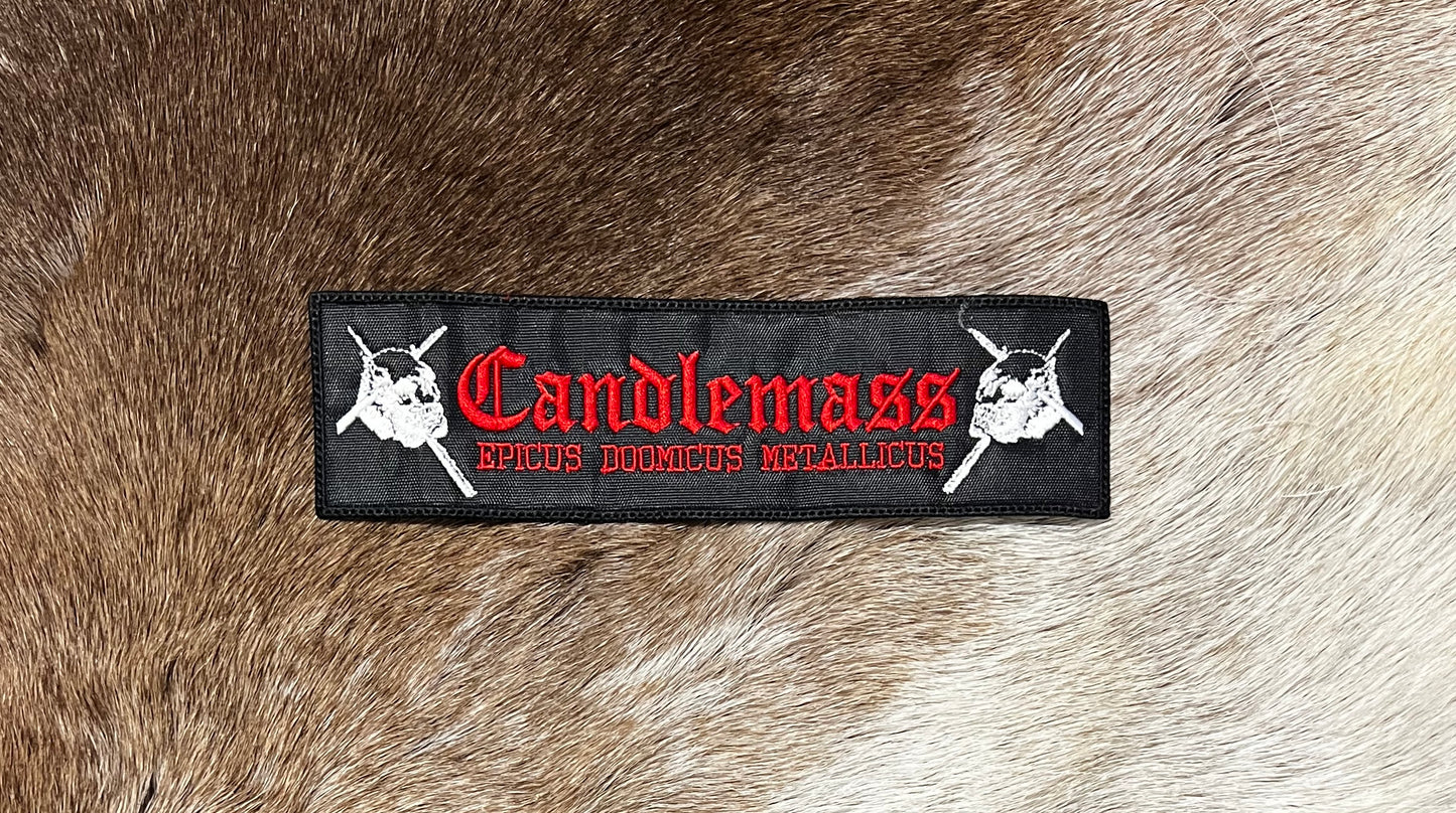 Candlemass - Epicus Strip Patch