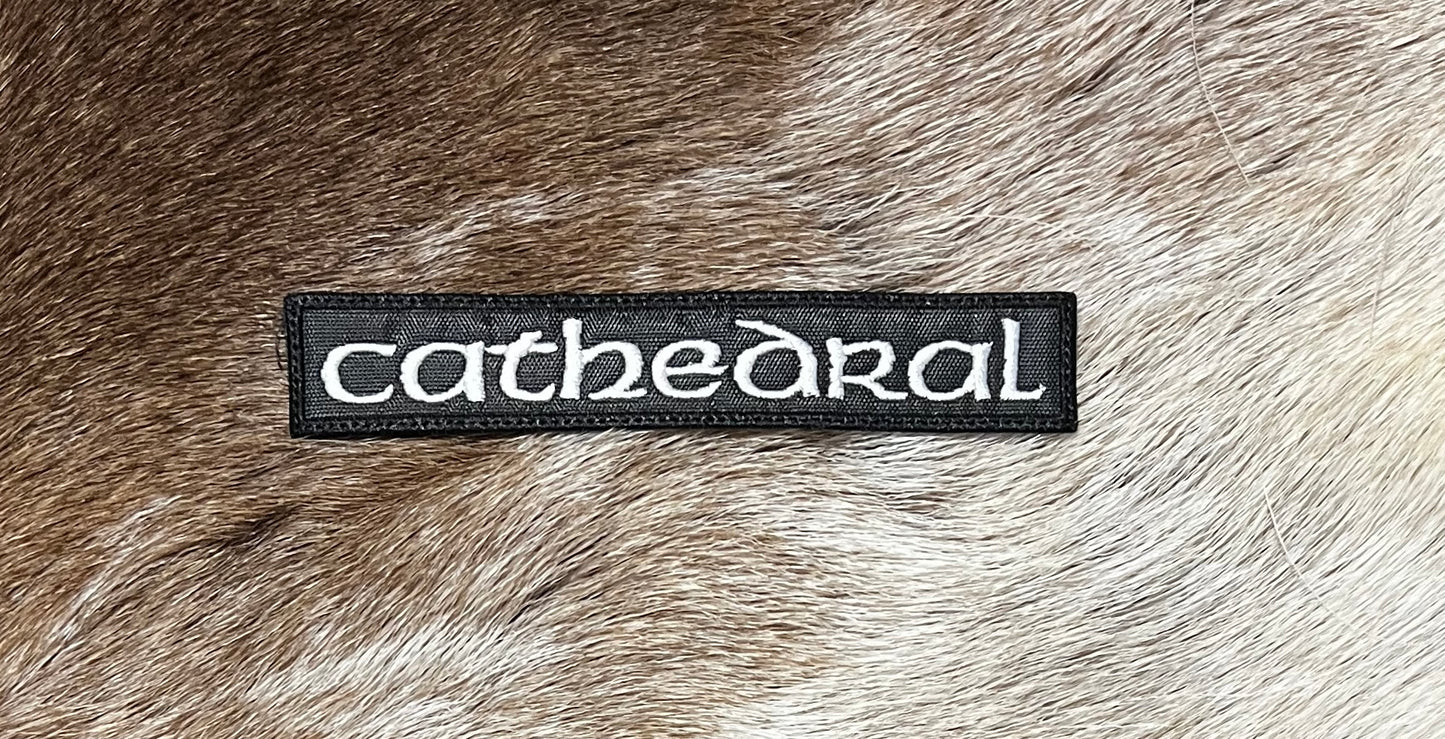 Cathedral - Logo Strip Patch