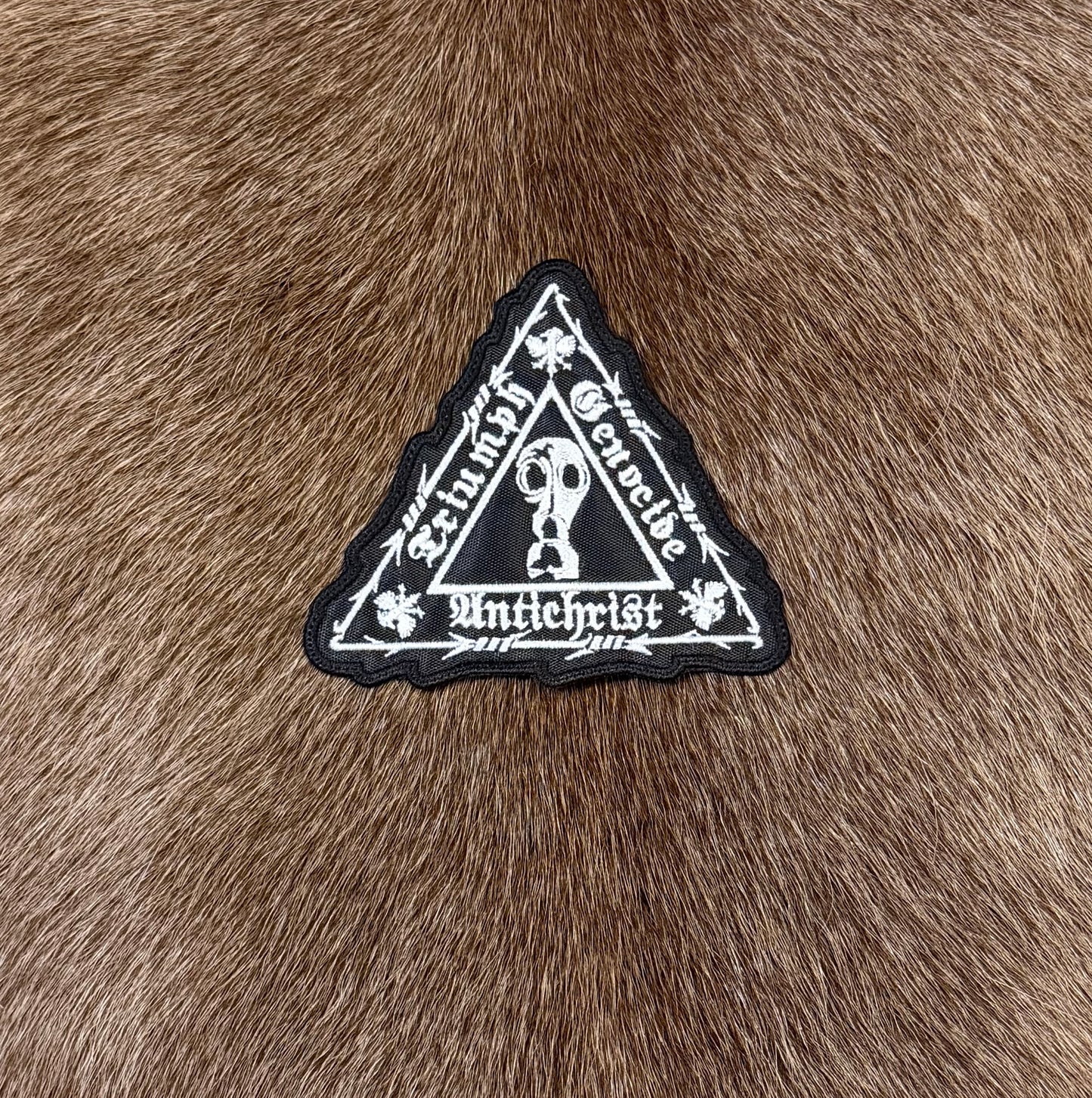 Revenge - Triumph. Genocide.Antichrist. Logo Patch