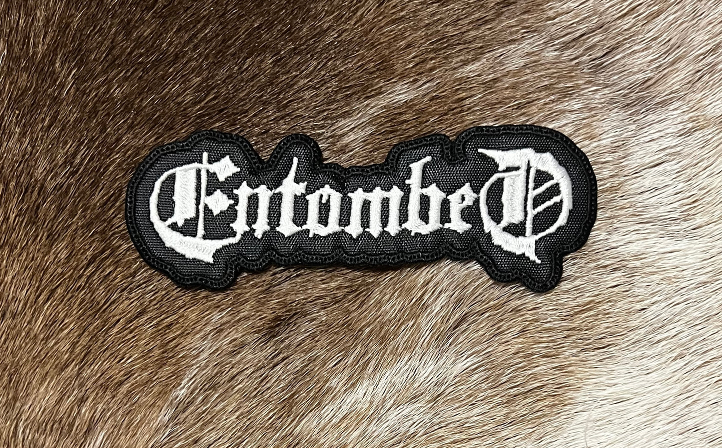 Entombed - Shaped Logo Patch