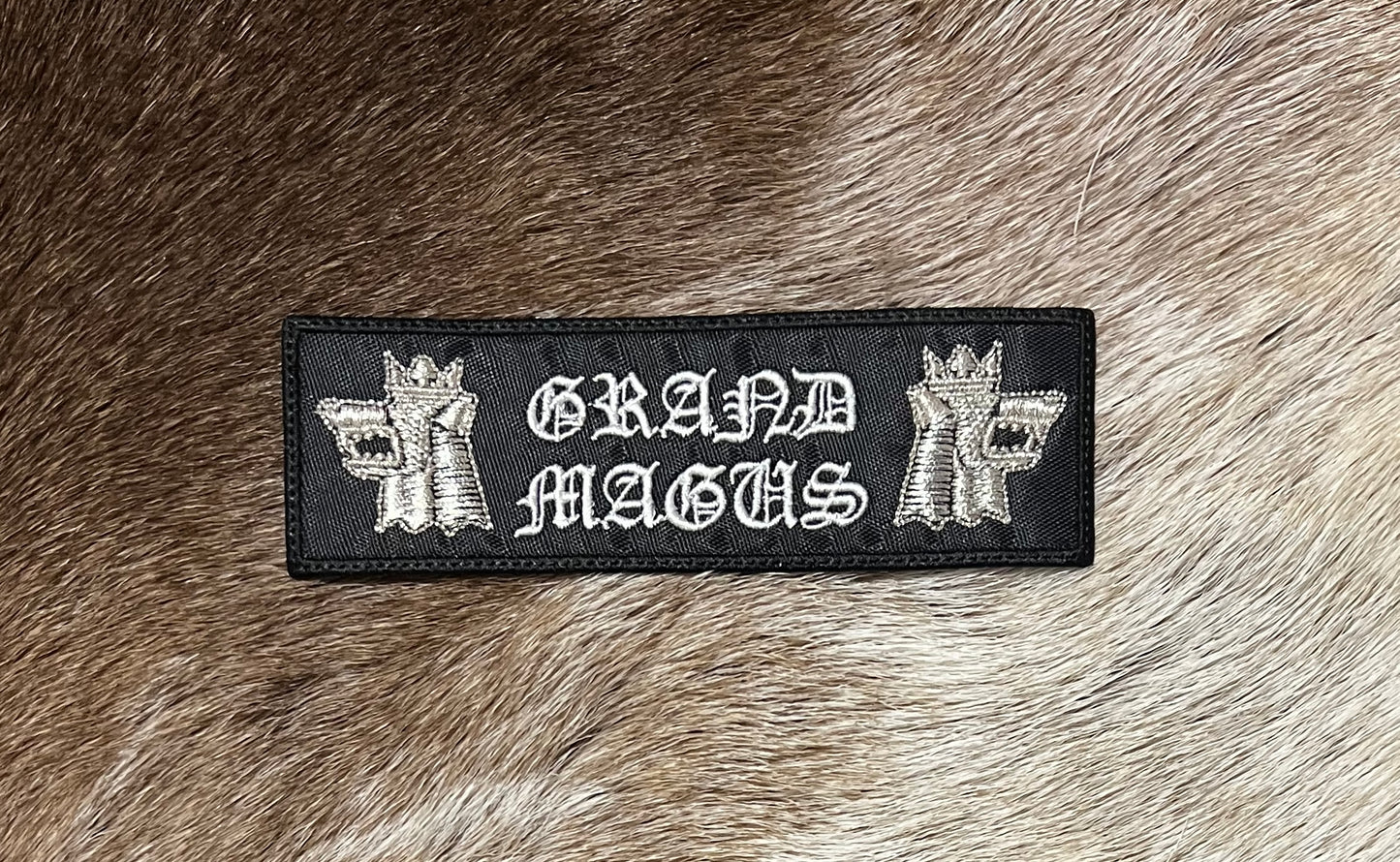 Grand Magus - Strip Logo Patch