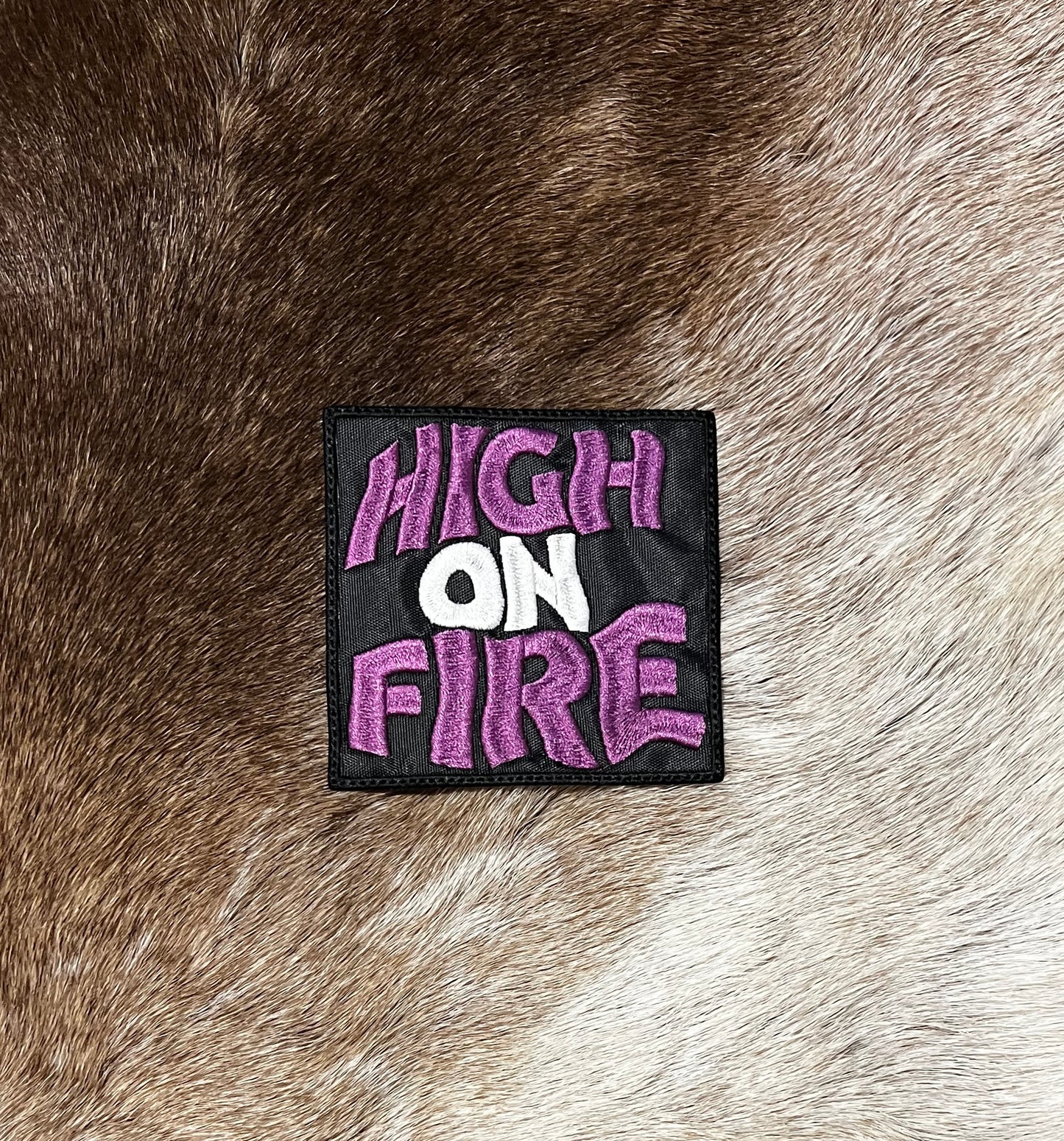 High On Fire - Logo Square Patch