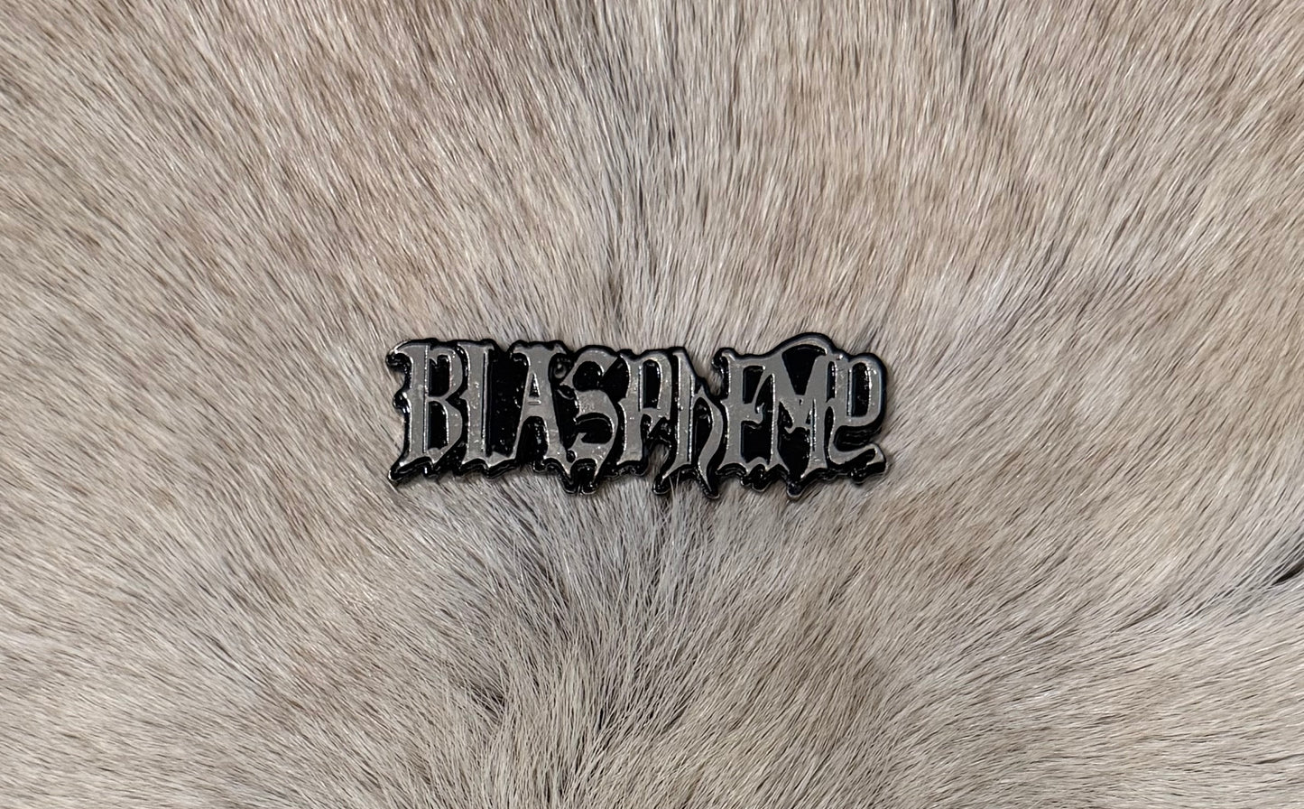 Blasphemy - Logo Metal Pin
