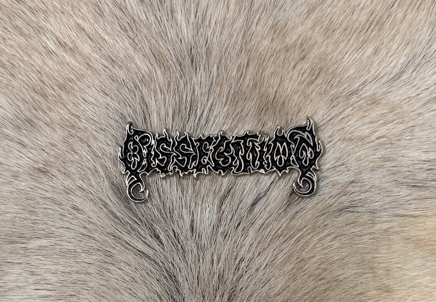 Dissection - Logo Metal Pin