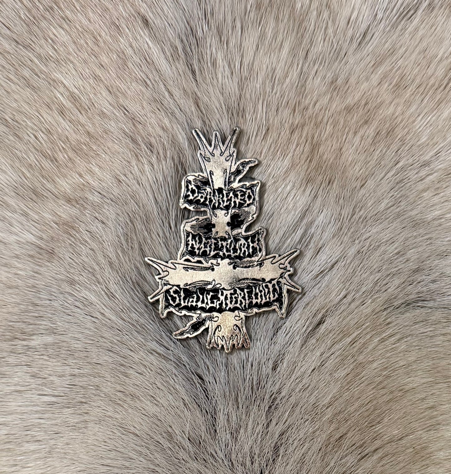 Darkened Nocturn Slaughtercult Pin