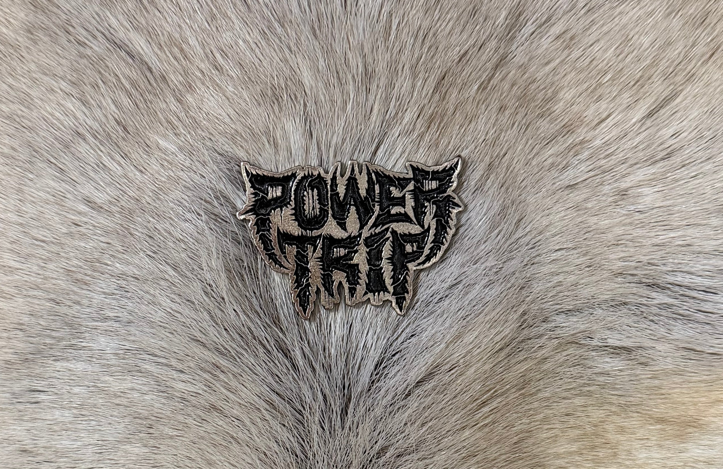 Power Trip - Logo Metal Pin