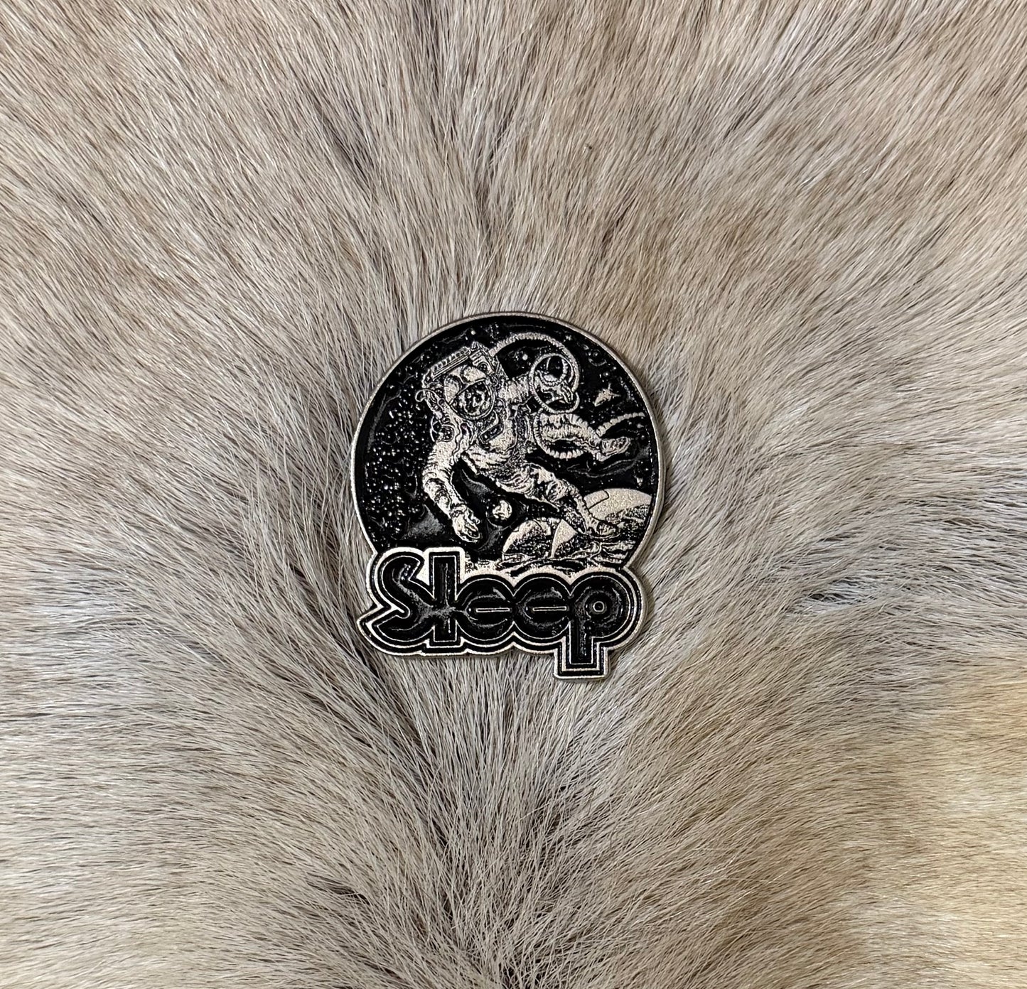 Sleep - Astronaut Metal Pin