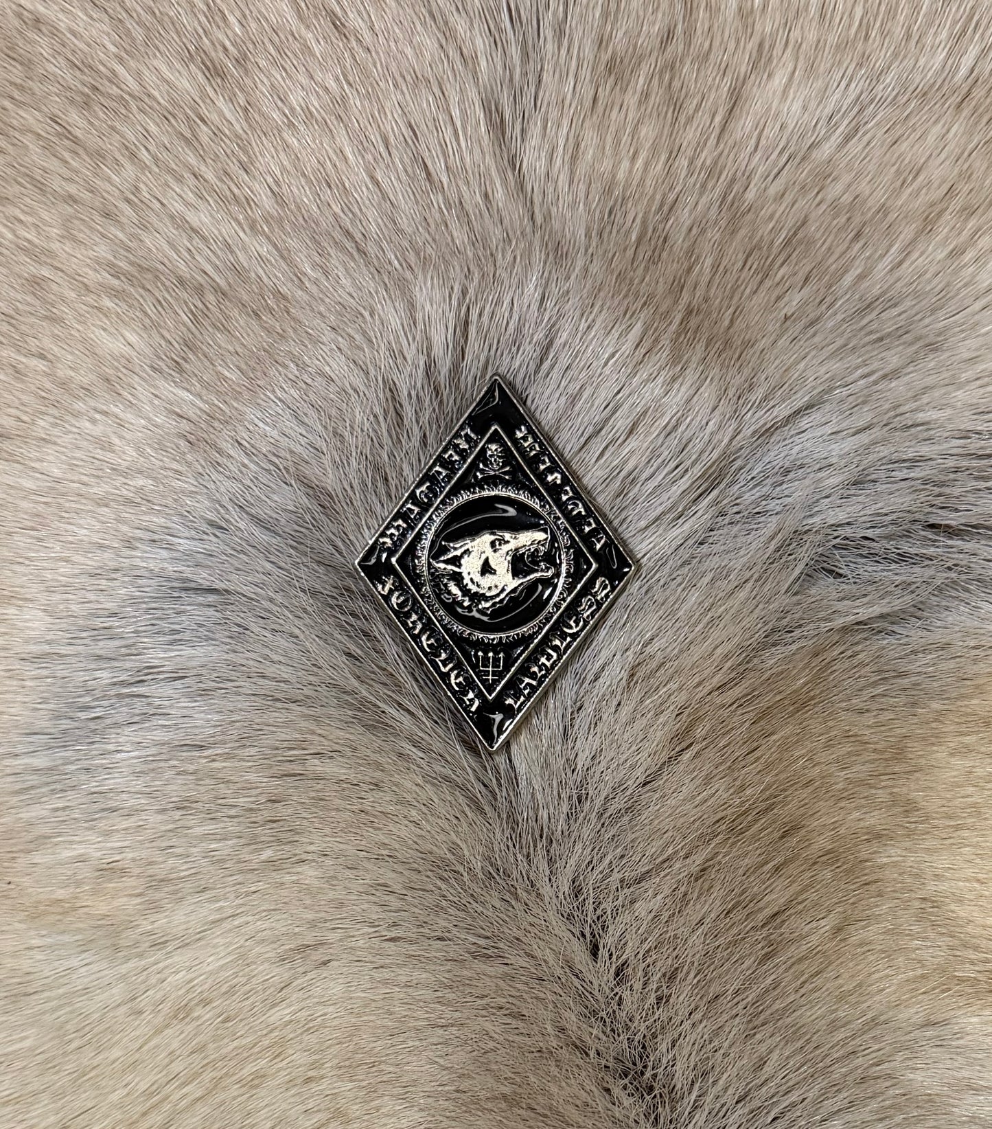 Watain - Black Metal Militia Metal Pin