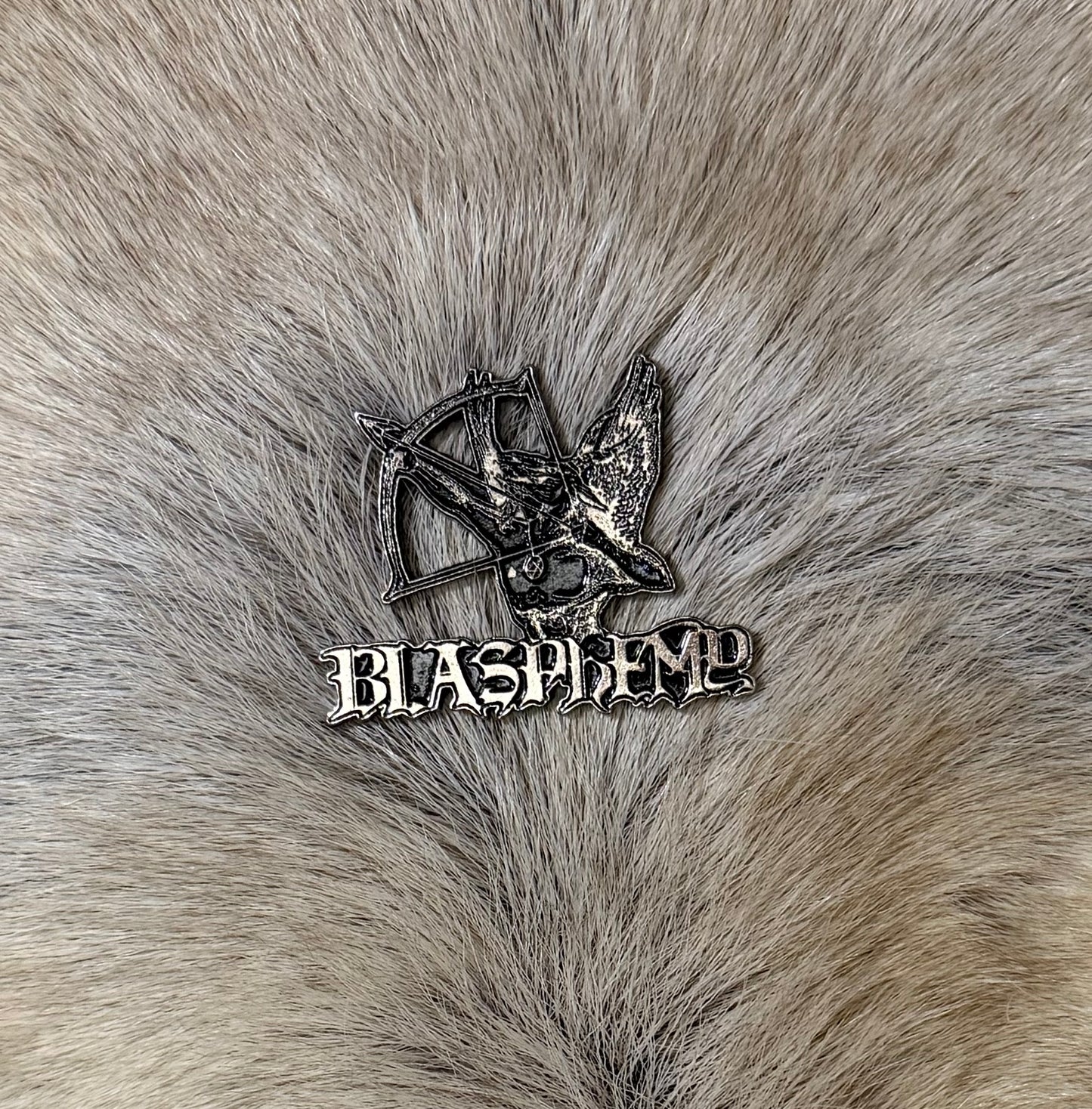 Blasphemy - Fallen Angel of Doom Metal Pin