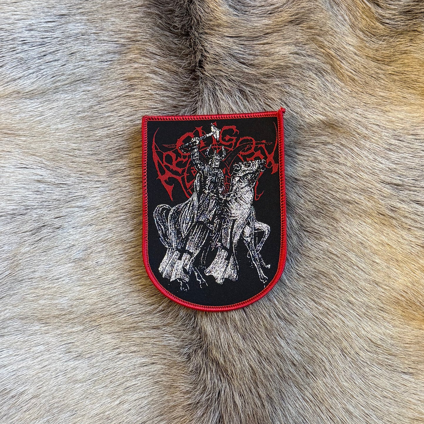 Archgoat - Horseman Shield Patch