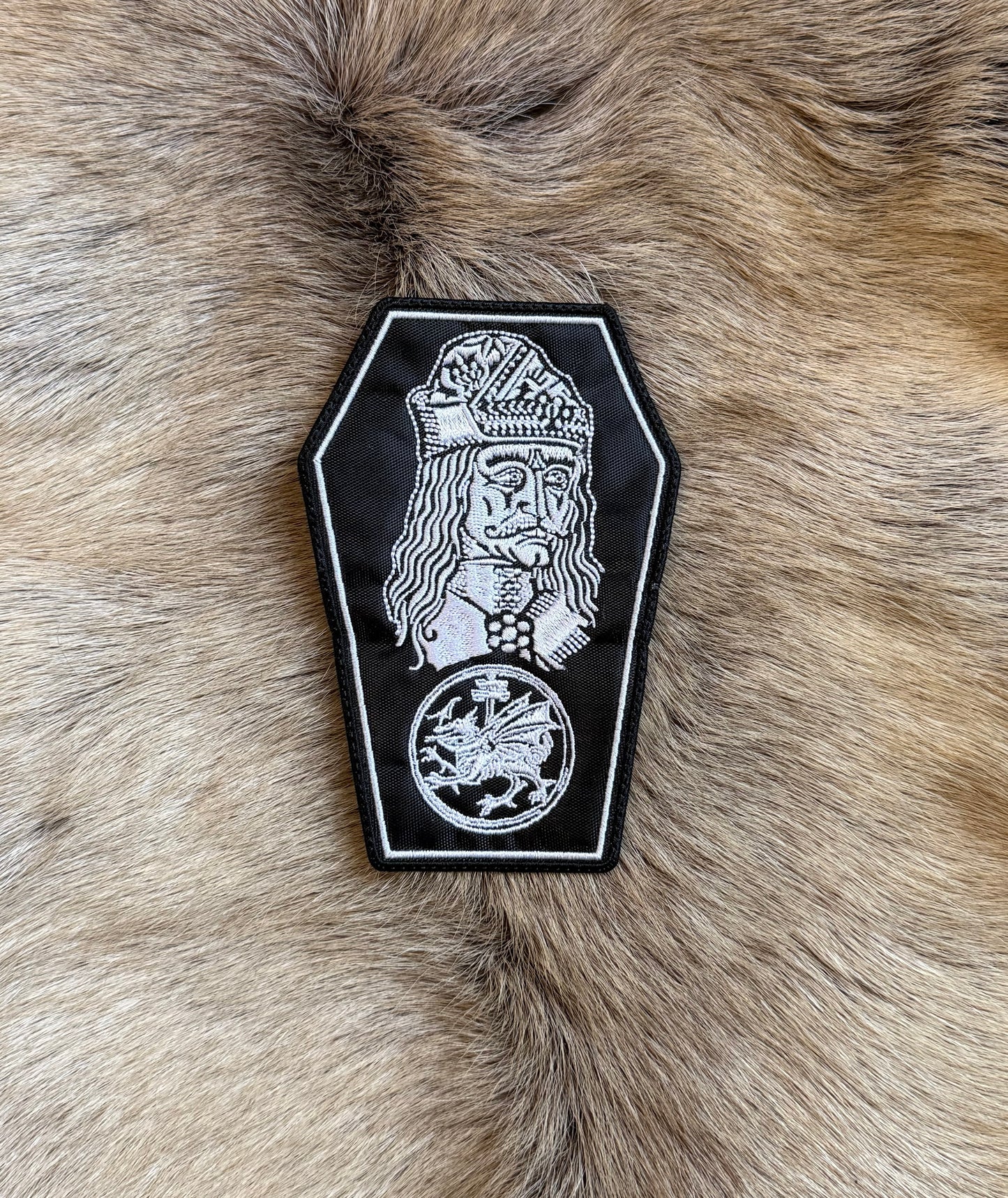 Vlad Dracul - Order Of The Dragon Coffin Patch