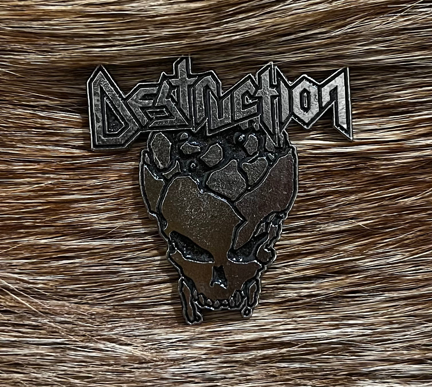 Destruction - Skull Pin