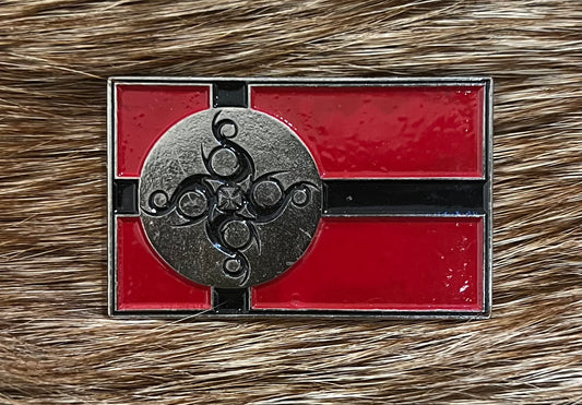 Satyricon Flag Pin