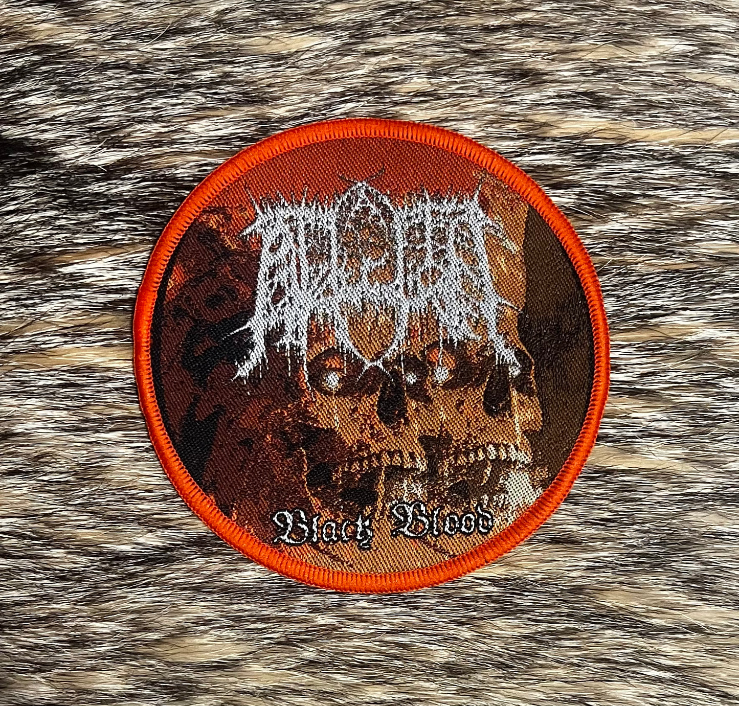 Abduction - Black Blood Circular Patch