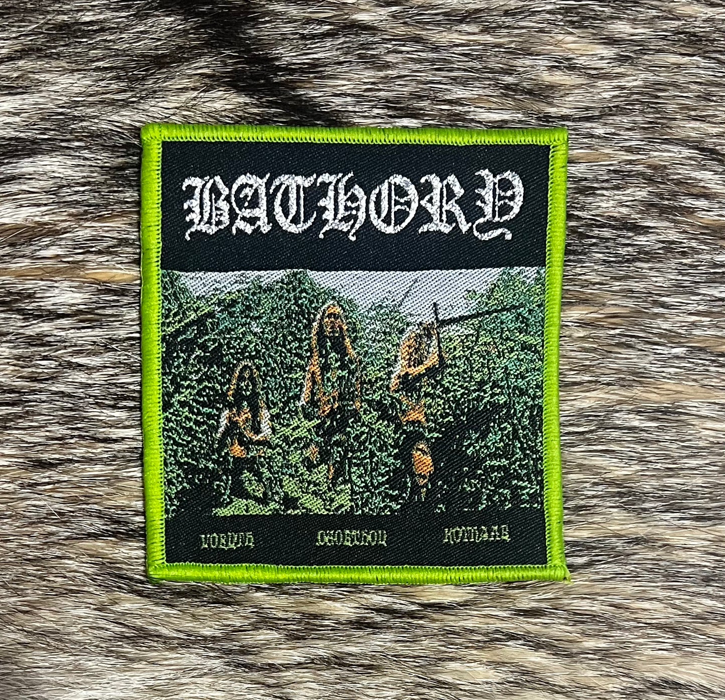 Bathory - Blood Fire Death Band Picture Patch