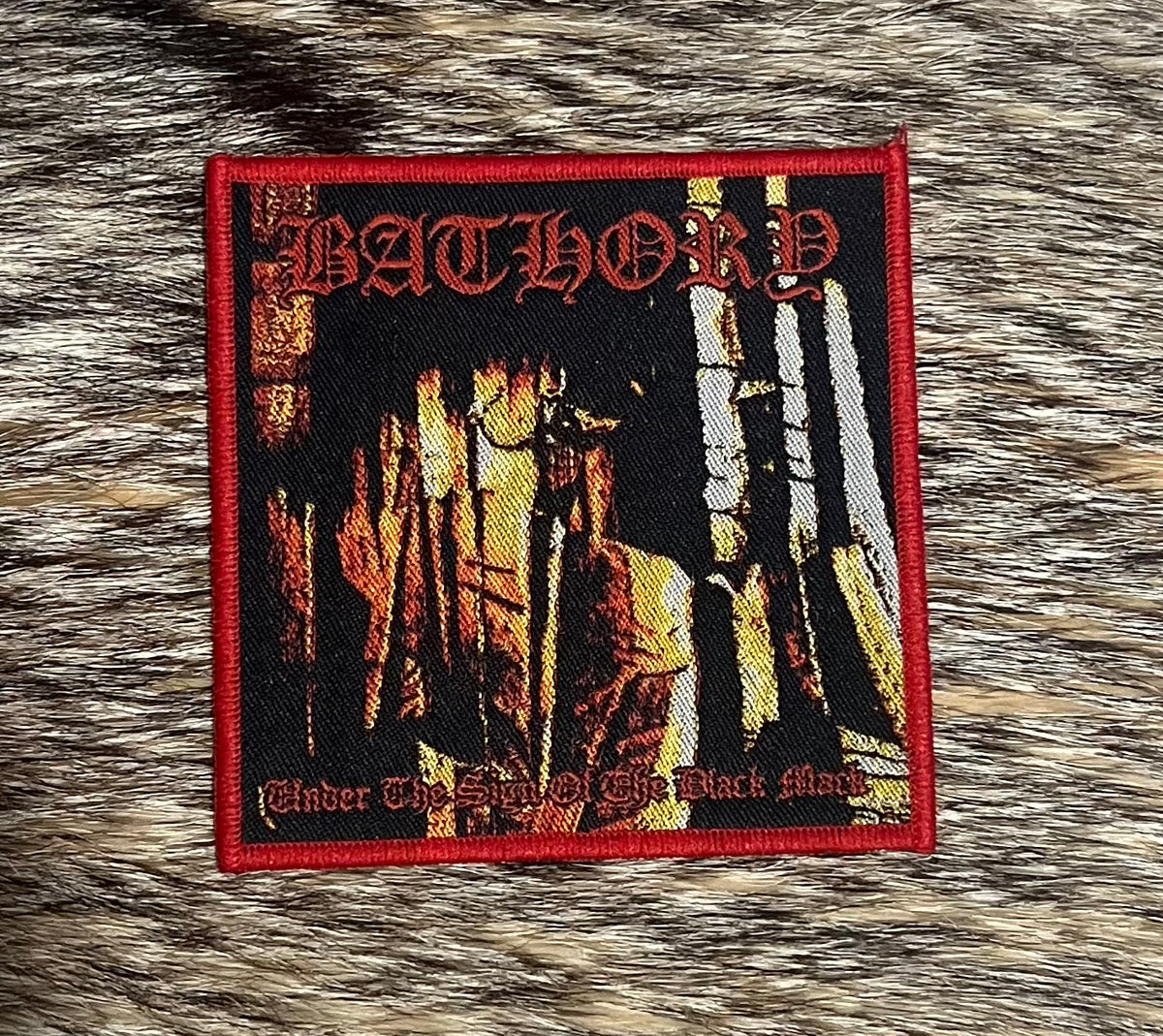 Bathory - Under The Sign Patch – Mercian Storm Mailorder