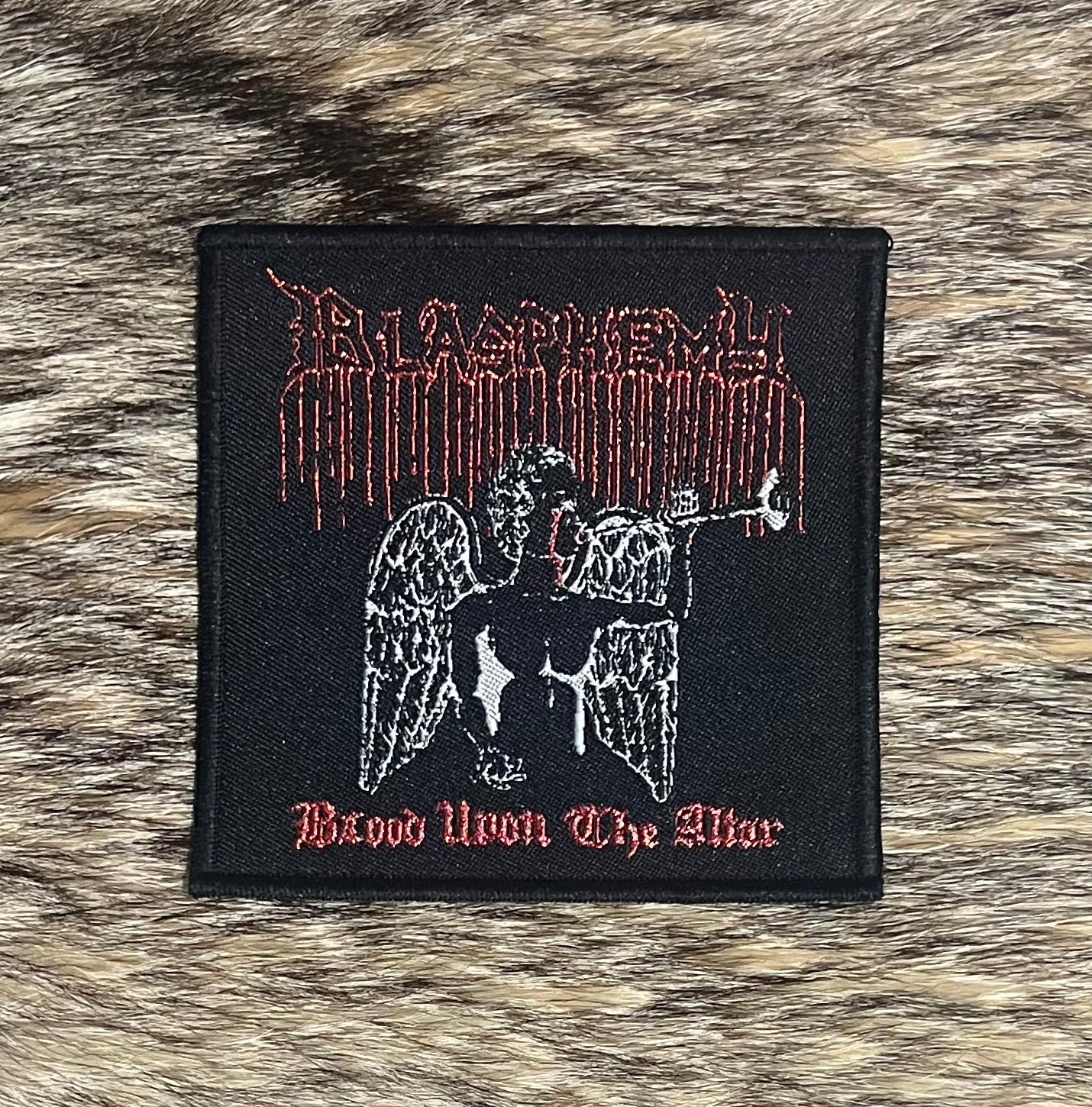Blasphemy - Blood Upon The Altar Patch