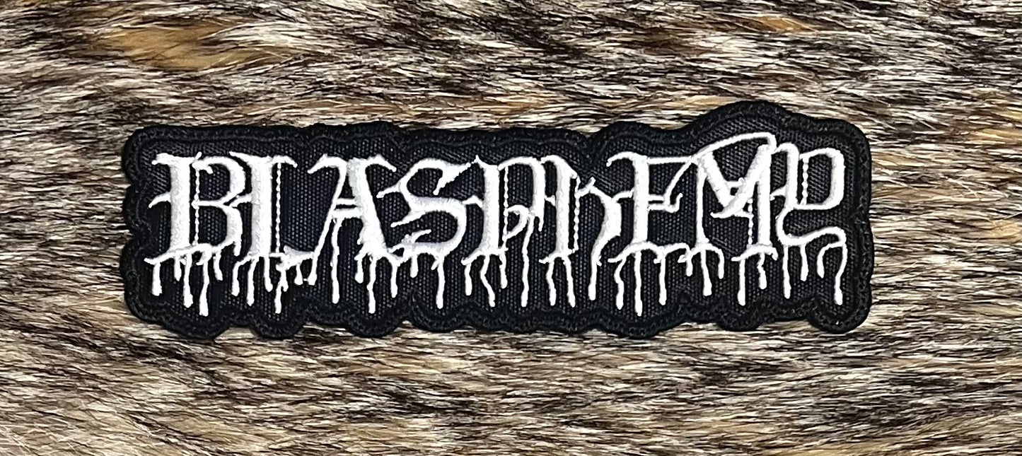 Blasphemy - Cut Out Logo Patch