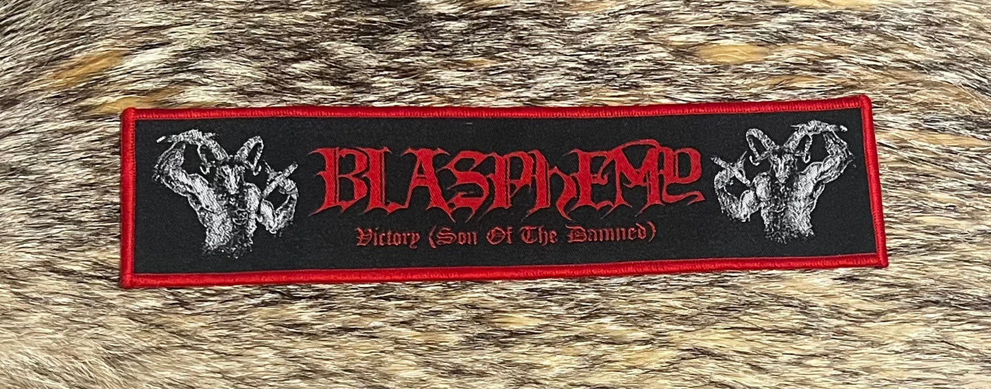 Blasphemy - Victory Son Of The Damned Strip Patch