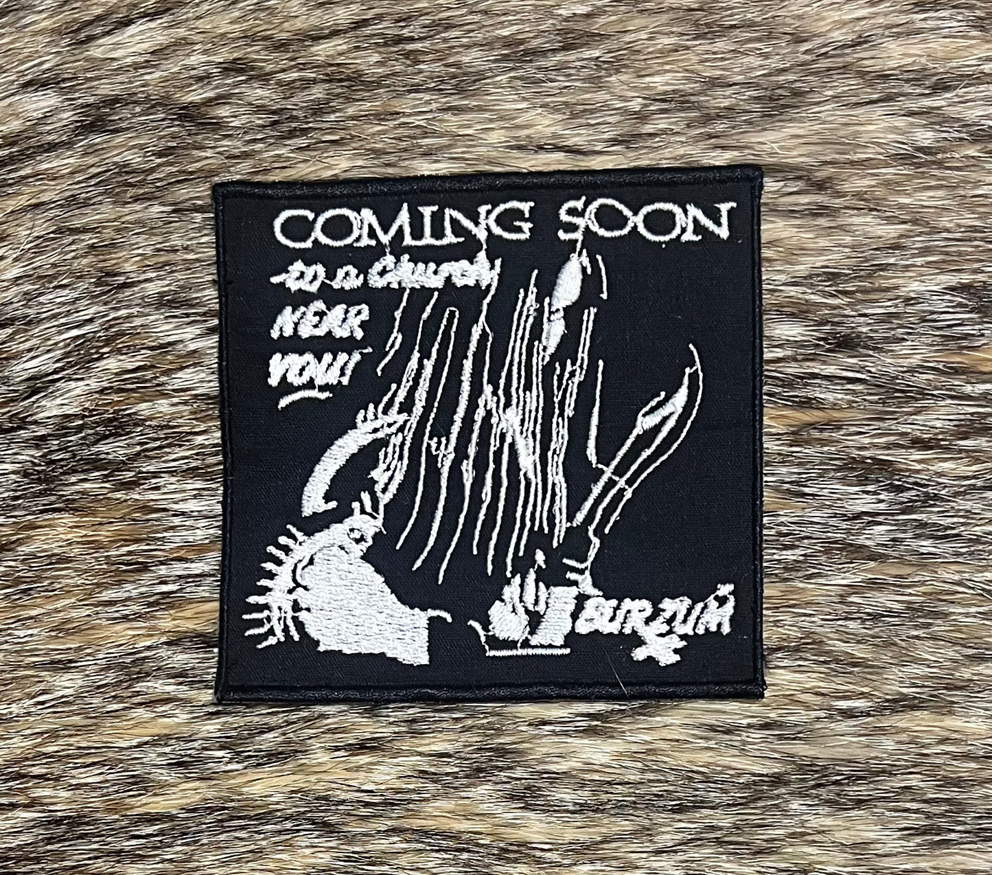 Burzum - Coming Soon to a Church Near You Patch