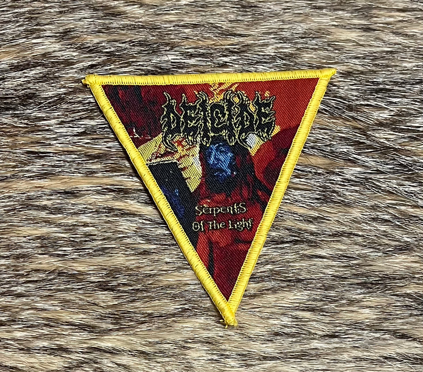 Deicide - Serpents Of The Light Triangular Patch