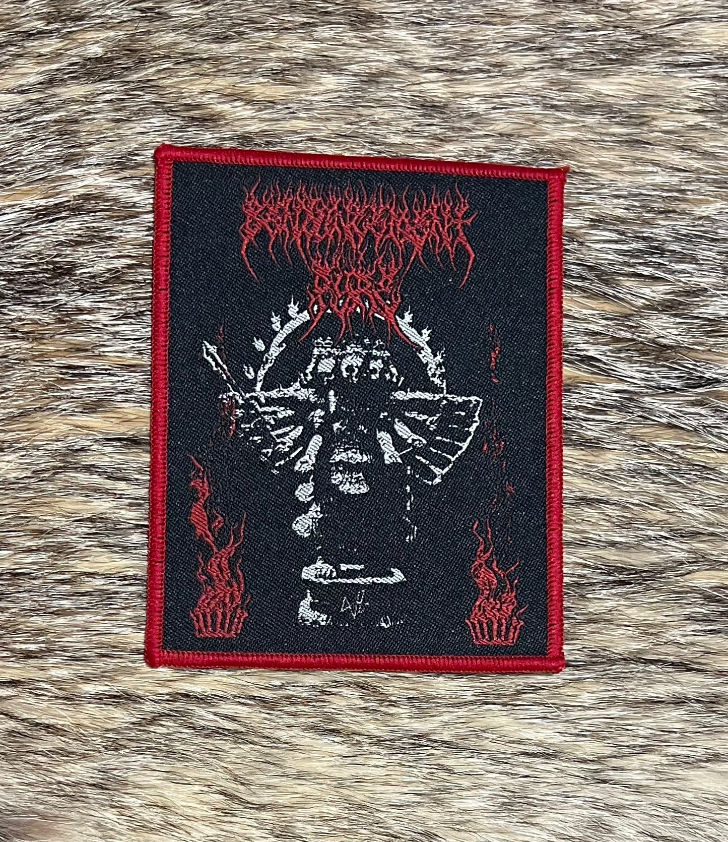 Denouncement Pyre - Black Death Void Worship Patch