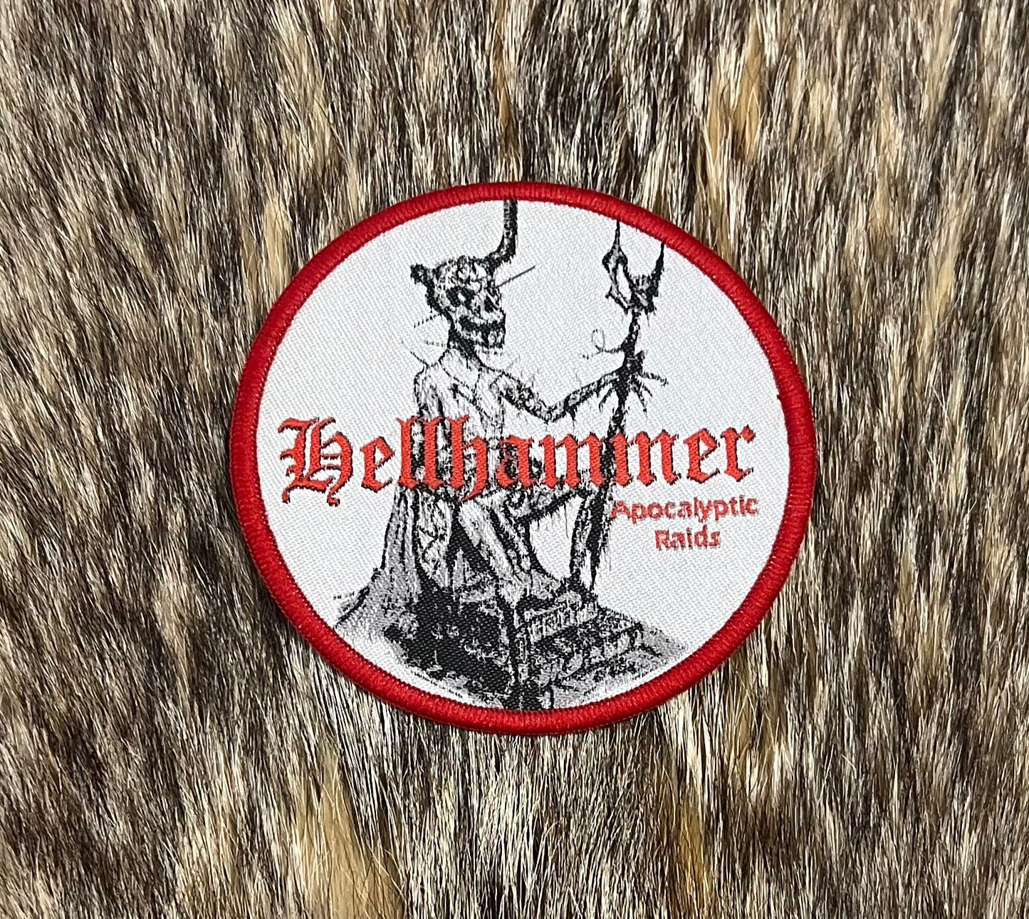 Hellhammer - Apocalyptic Raids Circular Patch