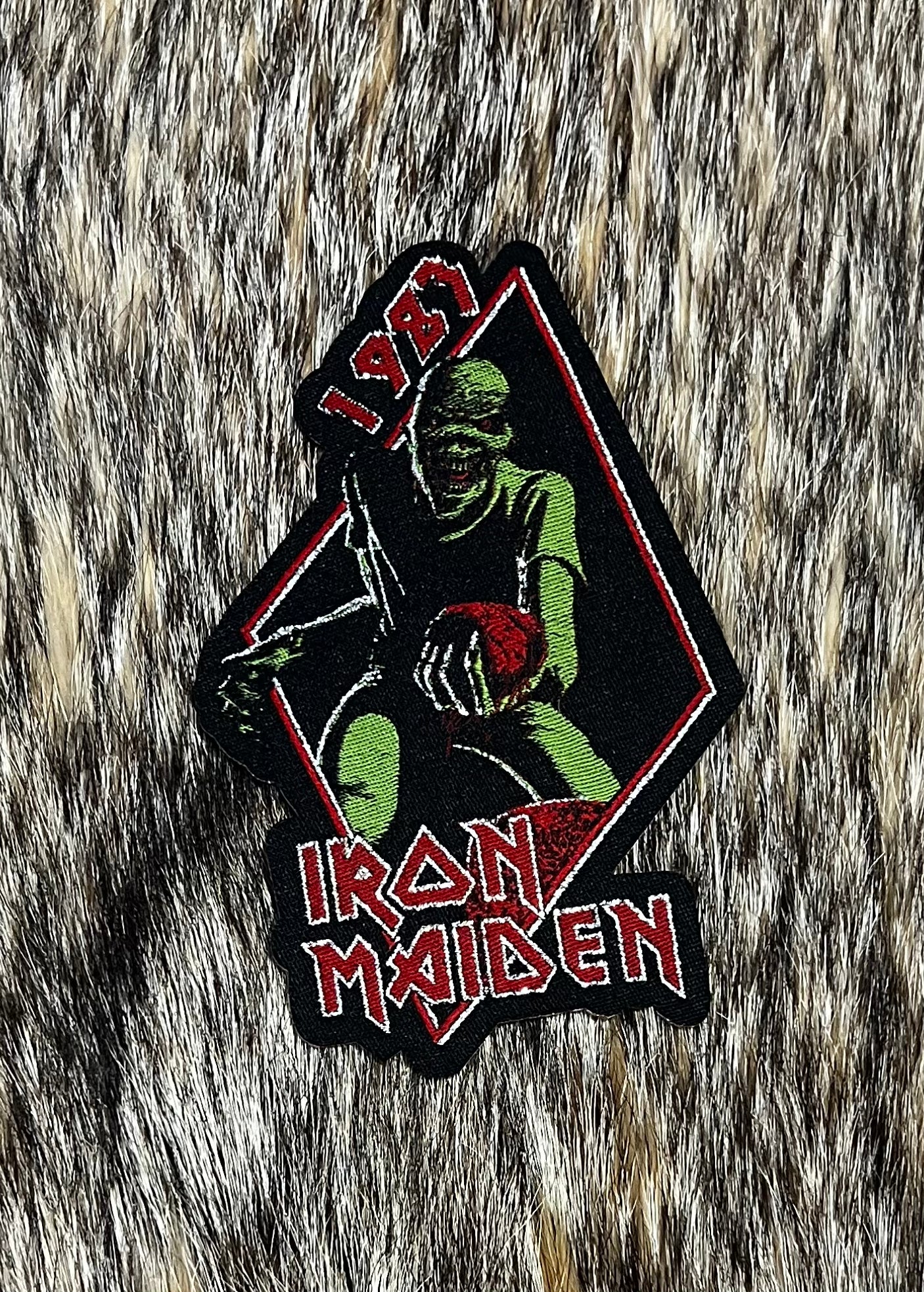 Iron Maiden - 1983 Cut Out Patch