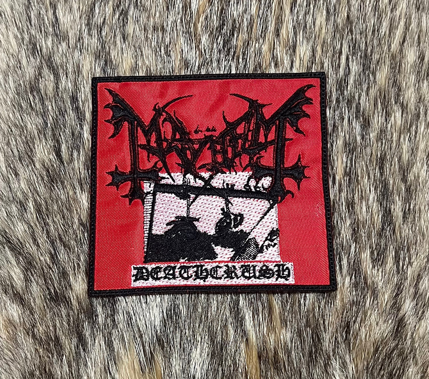 Mayhem - Death Crush Cover Patch
