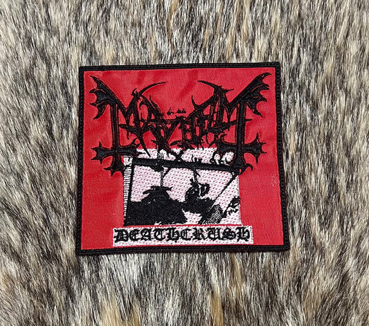 Mayhem - Death Crush Cover Patch