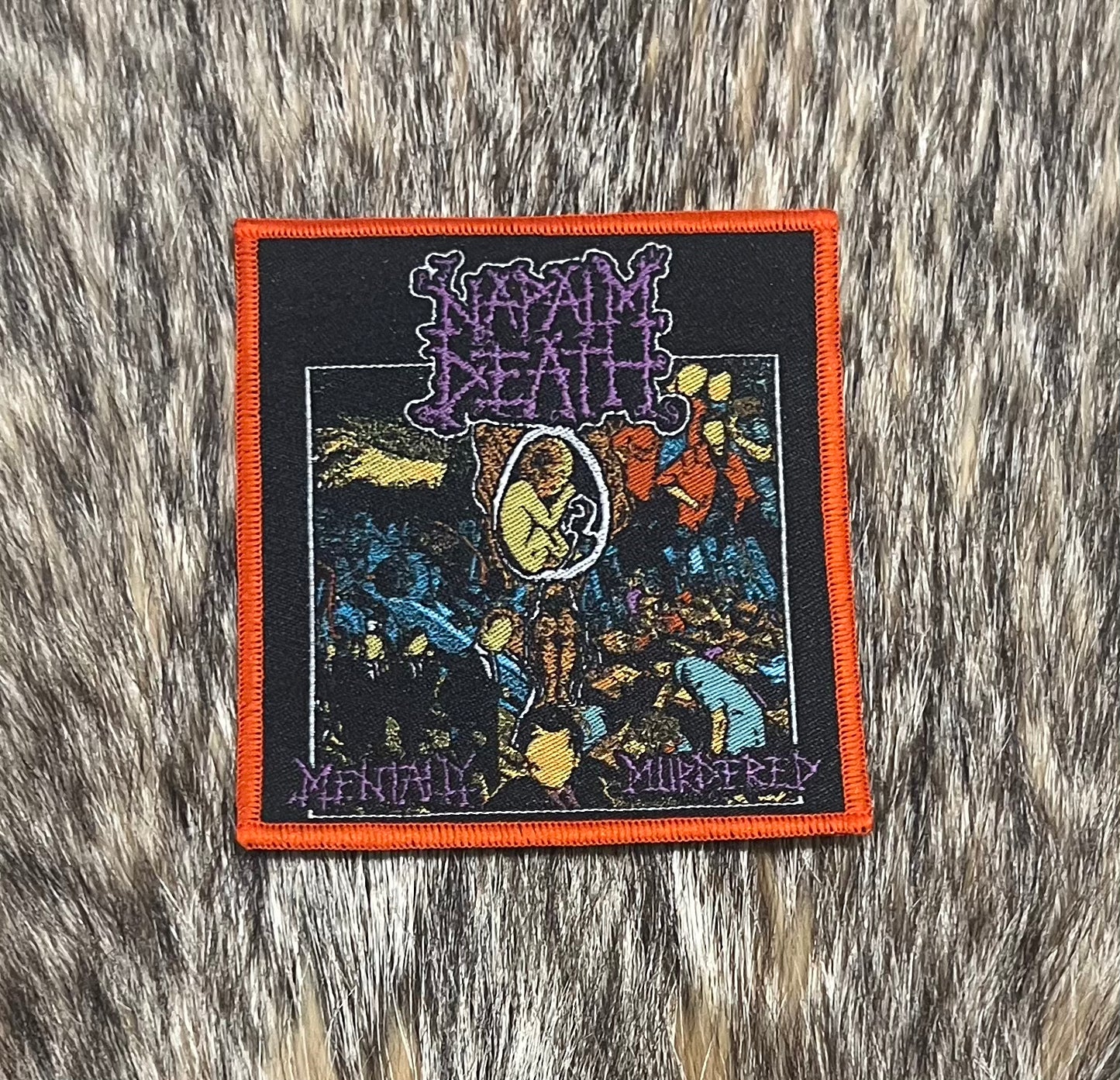 Napalm Death - Mentally Murdered Patch