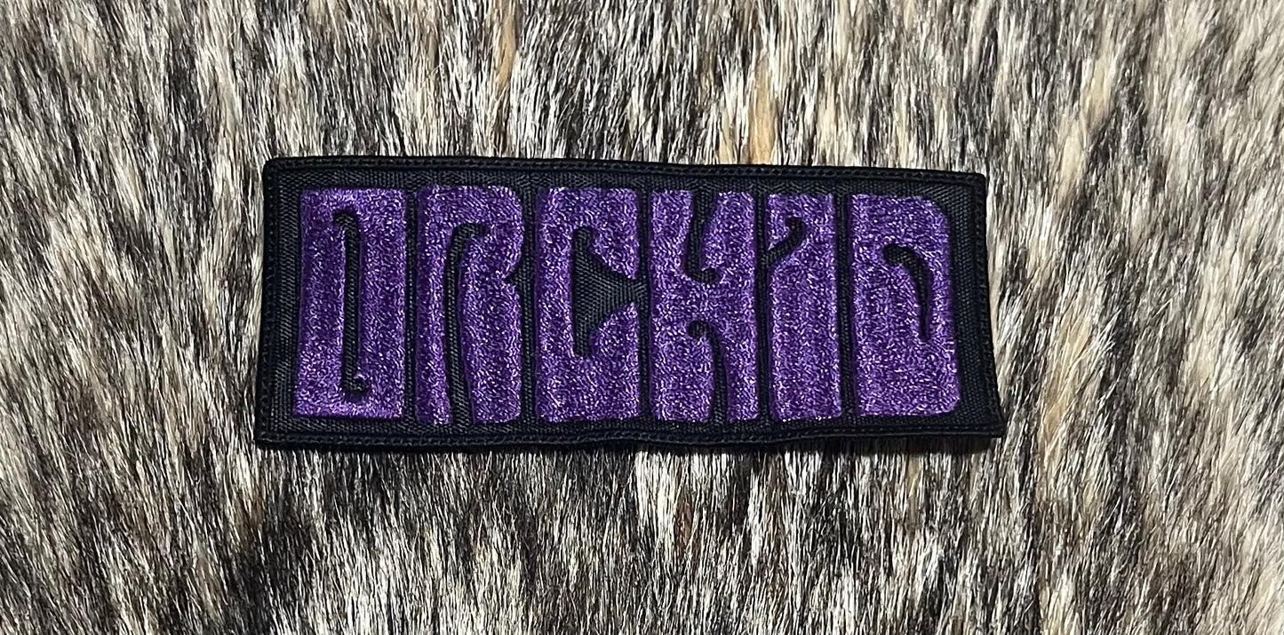 Orchid - Logo Patch