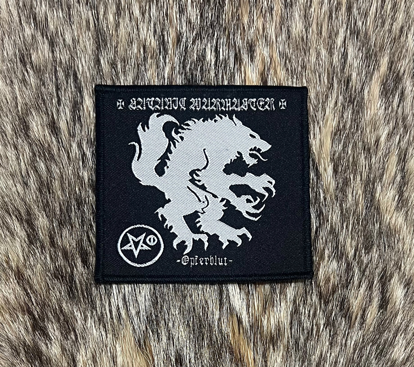 Satanic Warmaster - Opferblut Patch