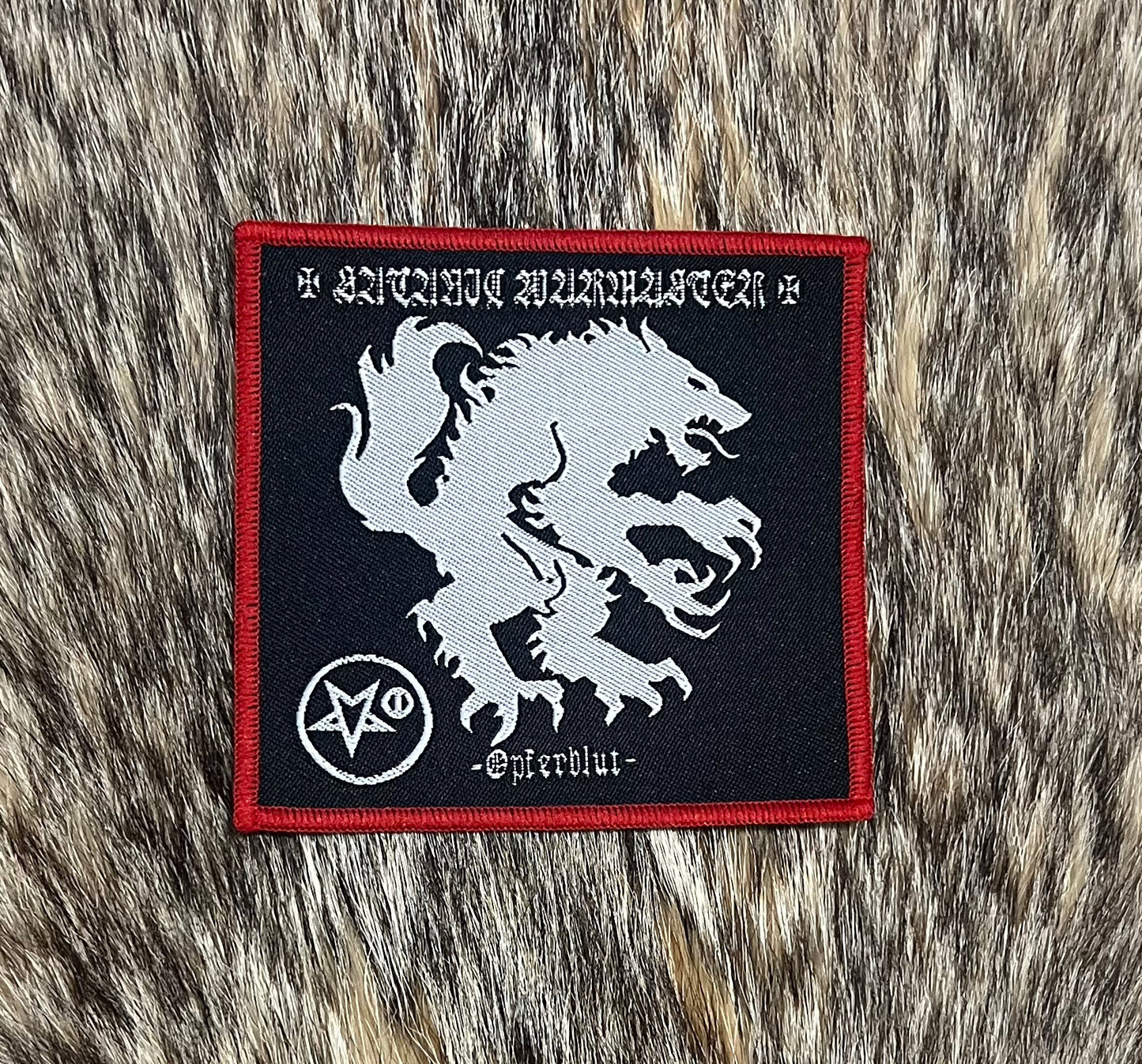 Satanic Warmaster - Opferblut Patch