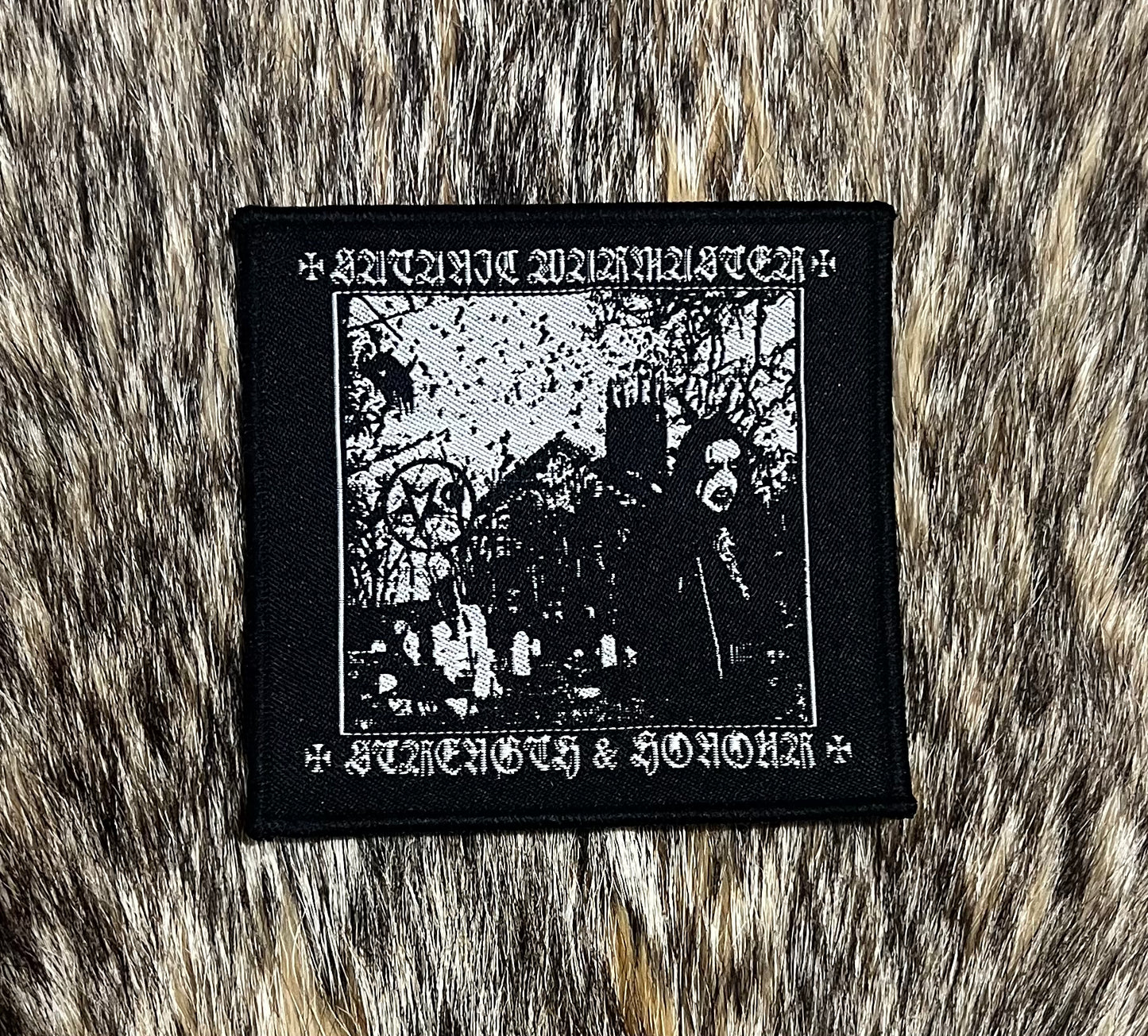 Satanic Warmaster - Strength And Honour Patch