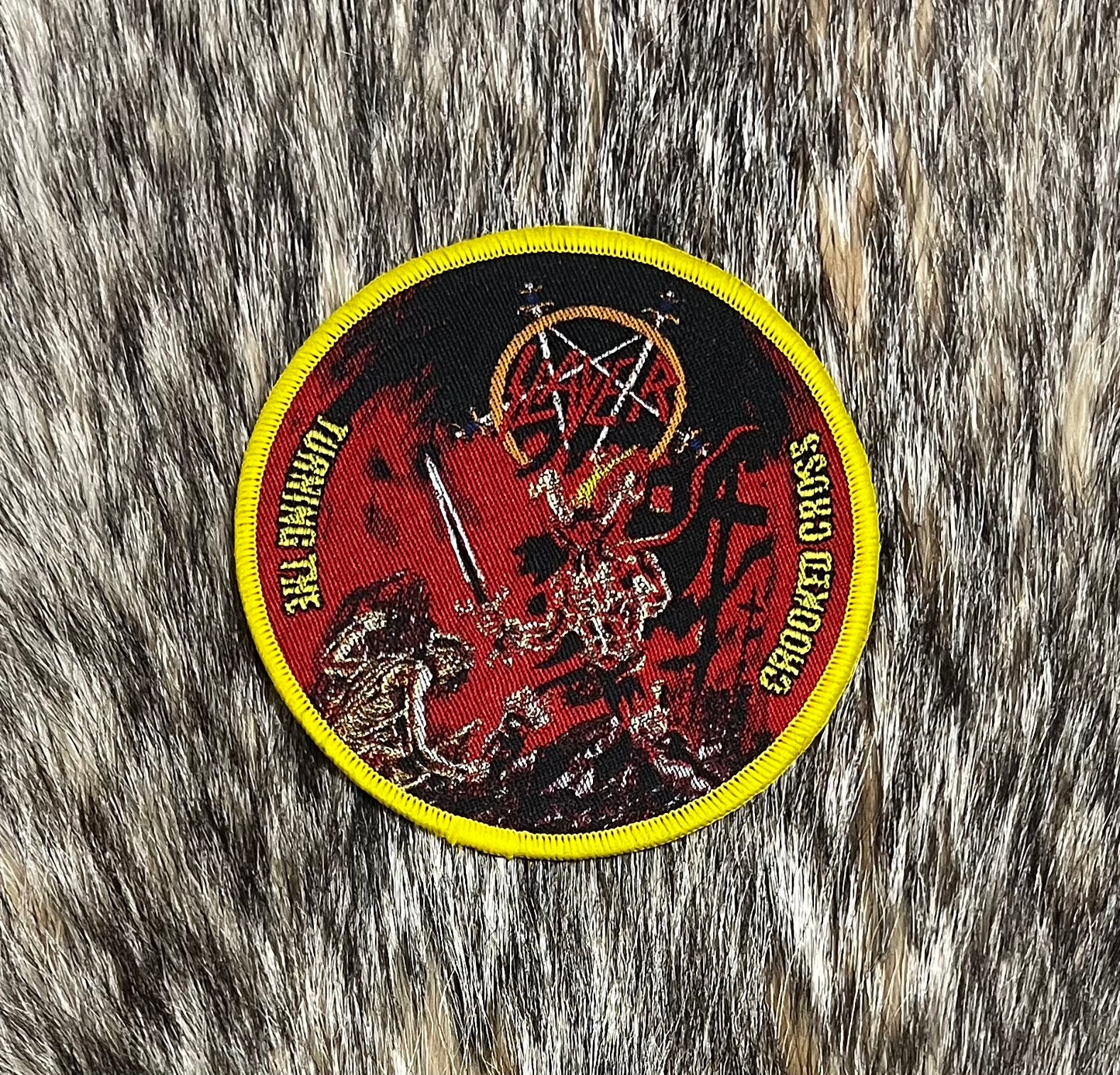 Slayer - Turning the Crooked Cross Circular Patch