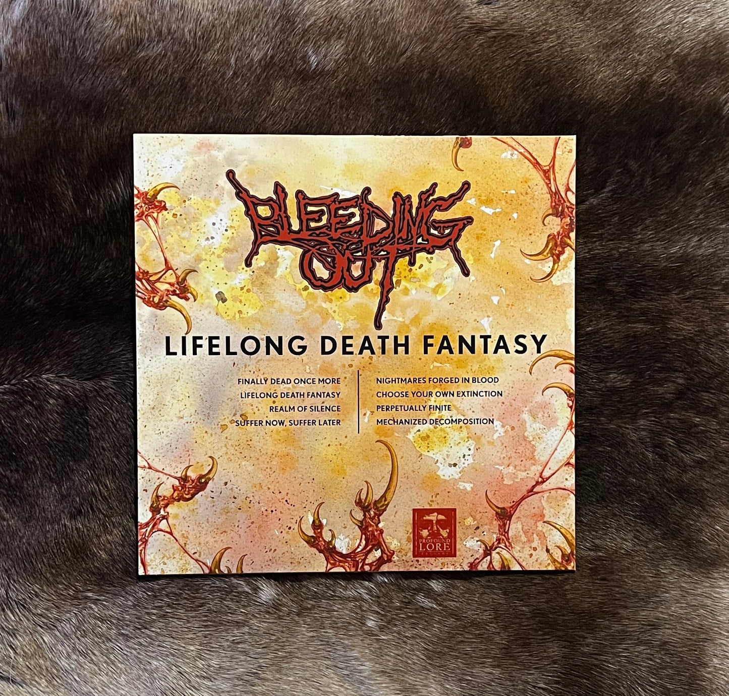 Bleeding Out - Lifelong Death Fantasy 12" Black Vinyl