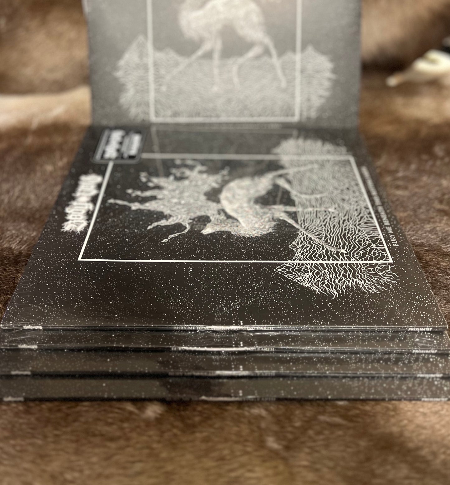 Body Void - Bury Me Beneath This Rotting Earth 12" Pink, Blue & White Splatter Vinyl