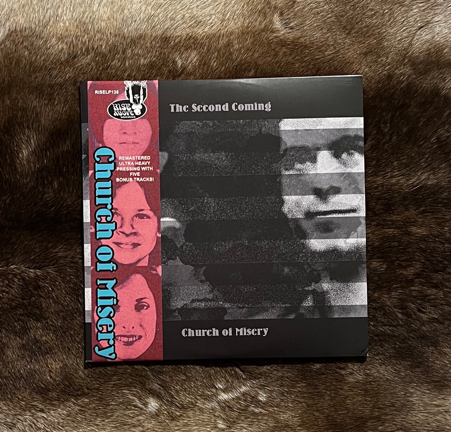 Church of Misery - The Second Coming 12" Blood Splattered Clear Vinyl